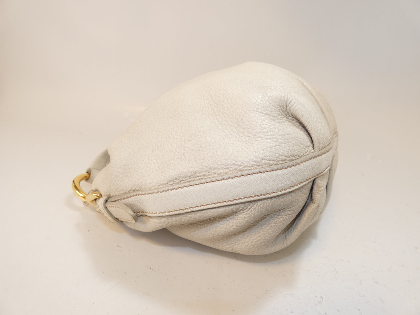 PRADA Vitello Front Logo One-Hand Shoulder Bag
