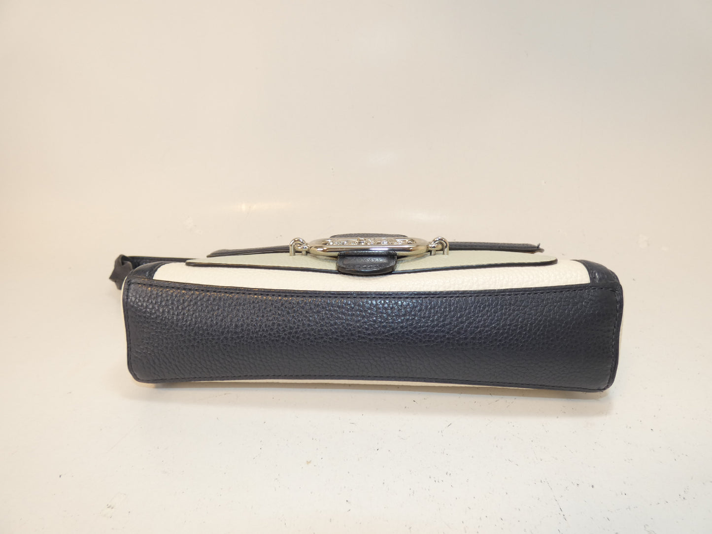 COACH Triple-Color Leather Belt One-Hand Shoulder Bag