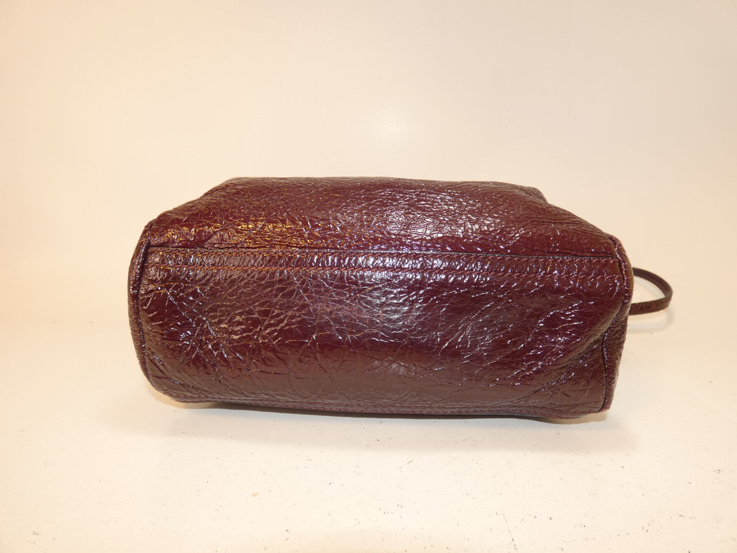 GIVENCHY Leather Bordeaux Shoulder Bag