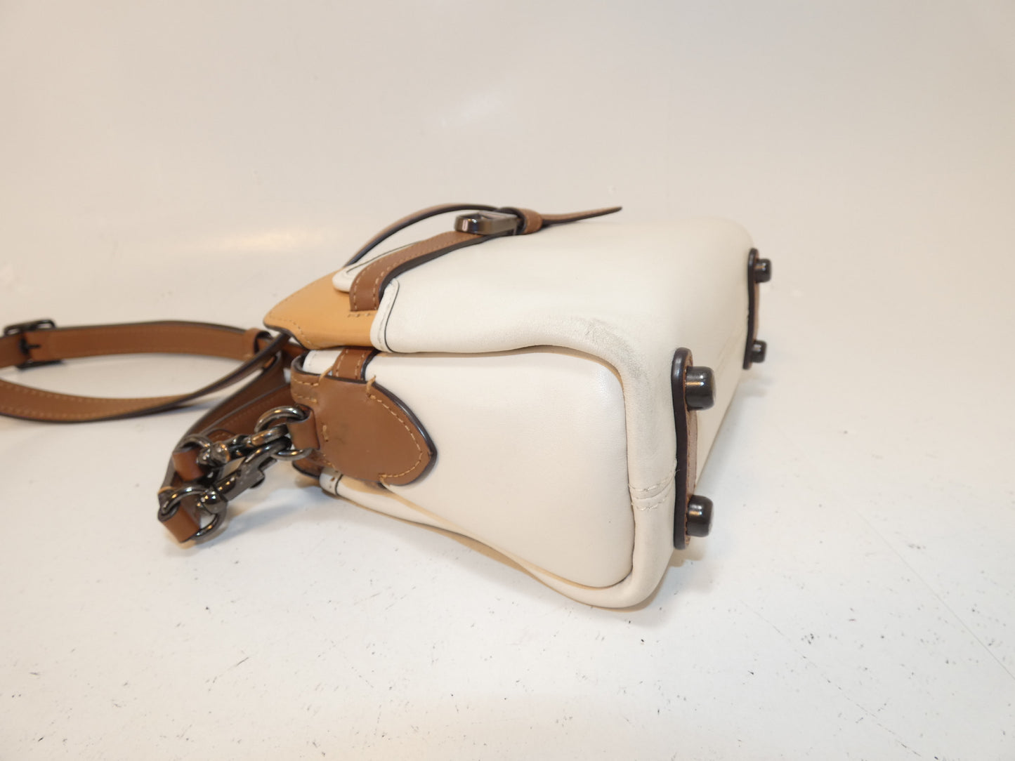 COACH 2-way Mini Leather Belt Hand Shoulder Bag