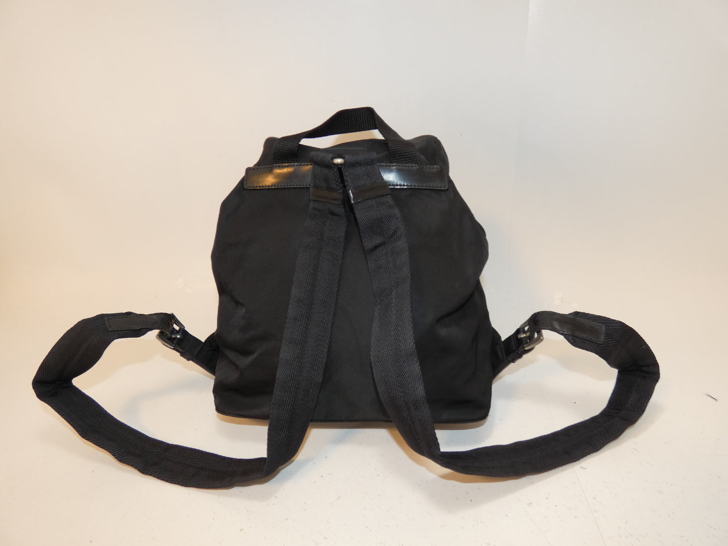 PRADA nylon black backpack
