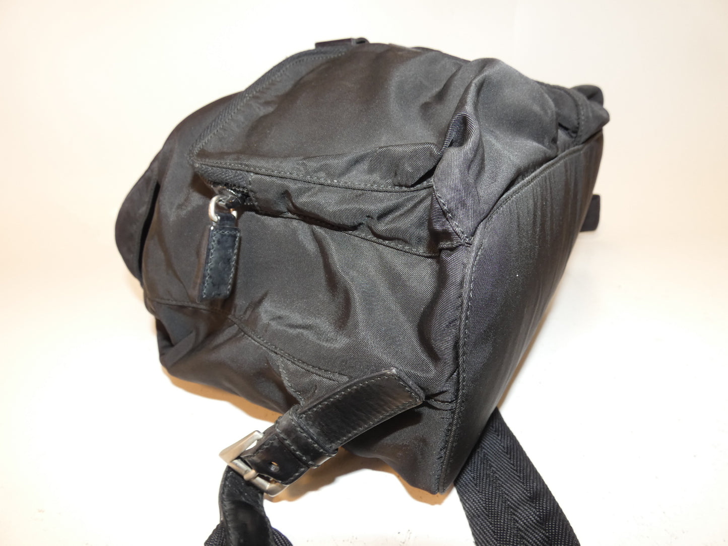 PRADA nylon black backpack