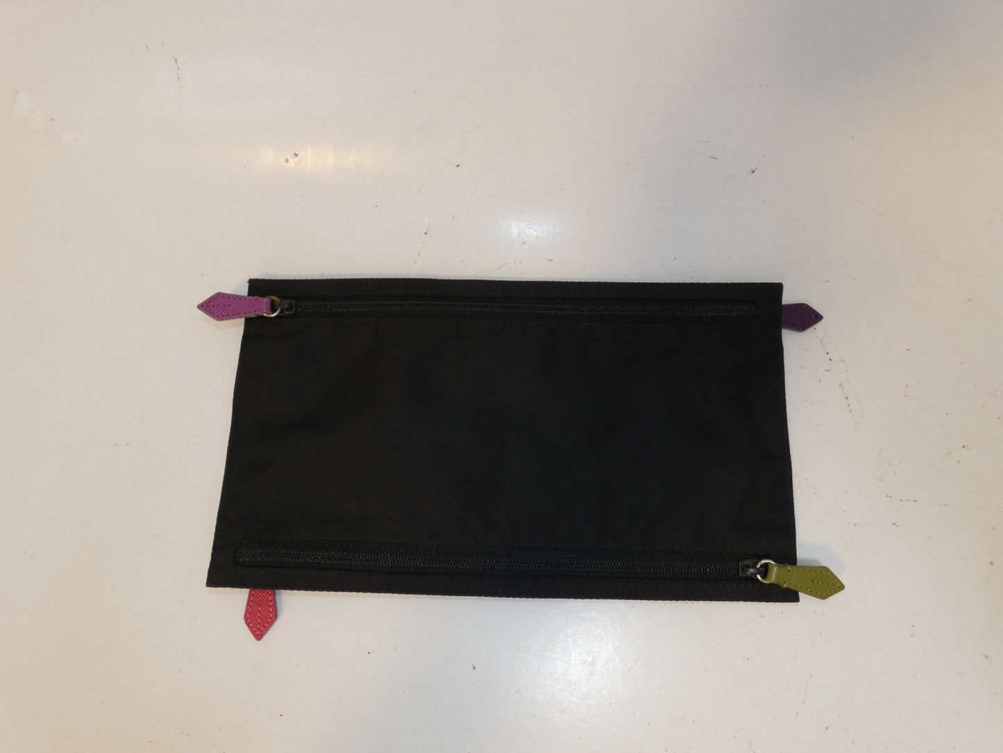 PRADA Saffiano nylon black pouch
