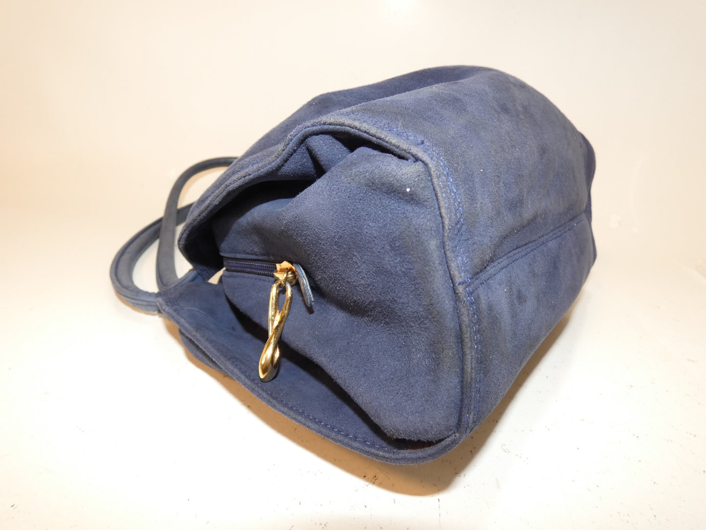 LOEWE Anagram Suede Shoulder Bag