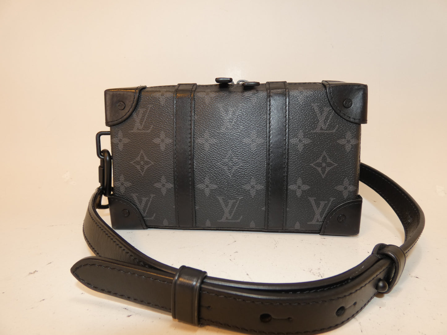 LOUIS VUITTON Soft Trunk Wallet Eclipse Shoulder Bag