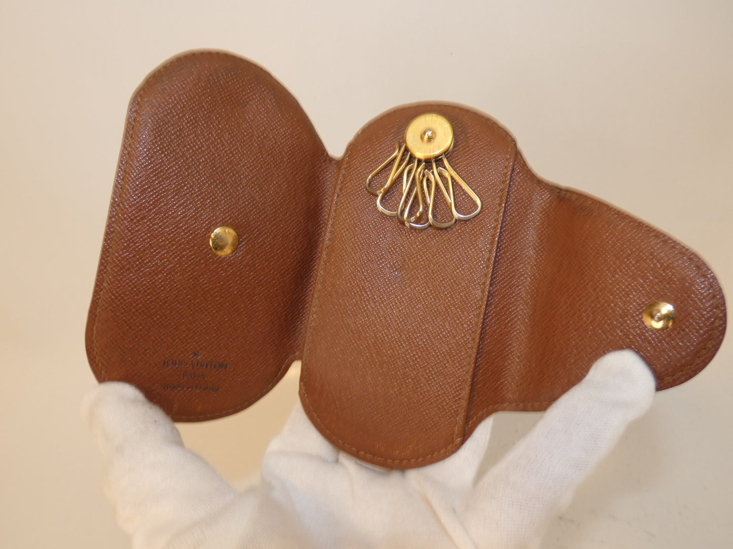 LOUIS VUITTON Monogram Key Case Key Case/Key Holder