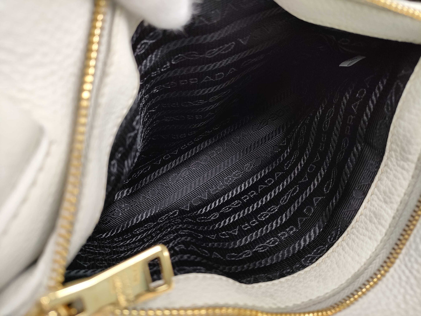 PRADA Prada Vitello Dino Soft Handbag 1BG384 Handbag