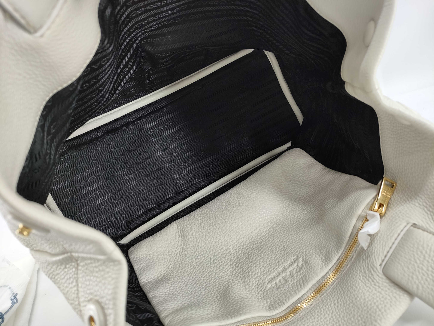 PRADA Prada Vitello Dino Soft Handbag 1BG384 Handbag