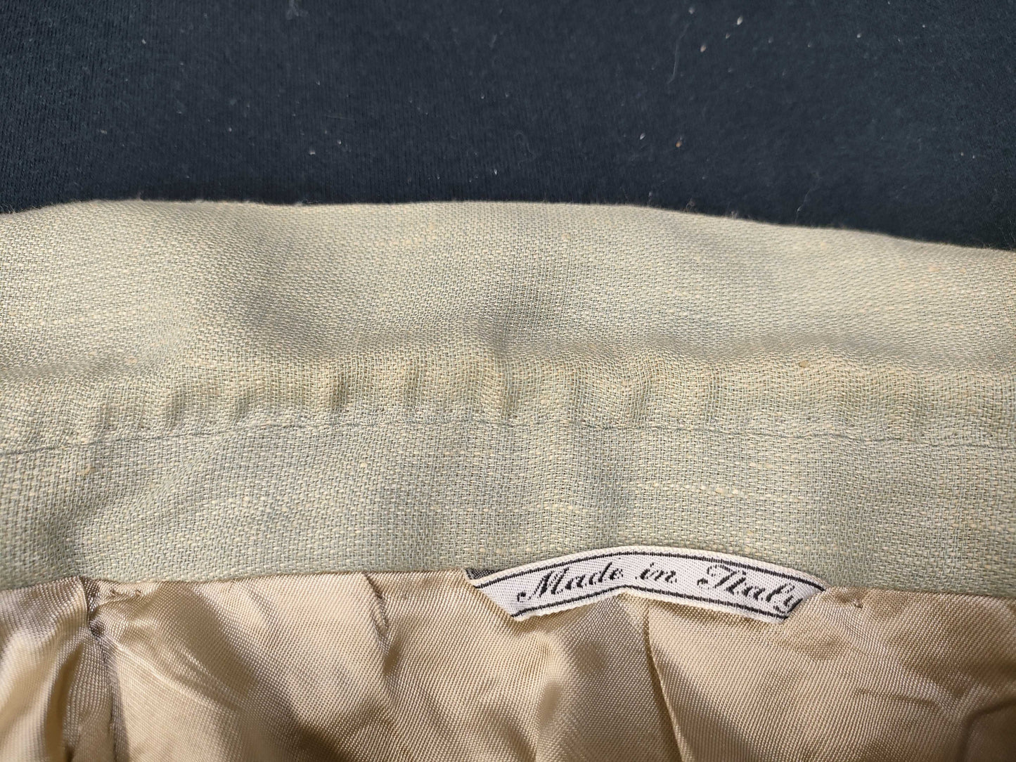 FENDI FENDI Linen Blend Tailored Jacket Size 50 LL XL Jacket