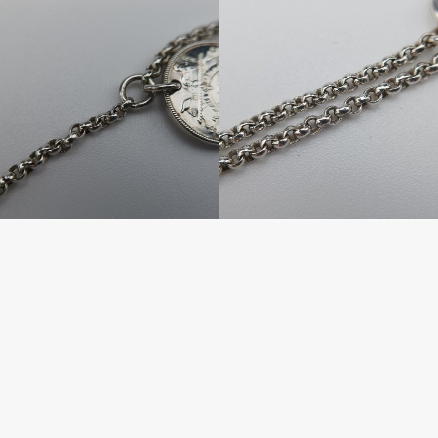 HERMES Ex Libris Gold x Silver AU750 x Ag92522C460515 Bracelet/Bangle