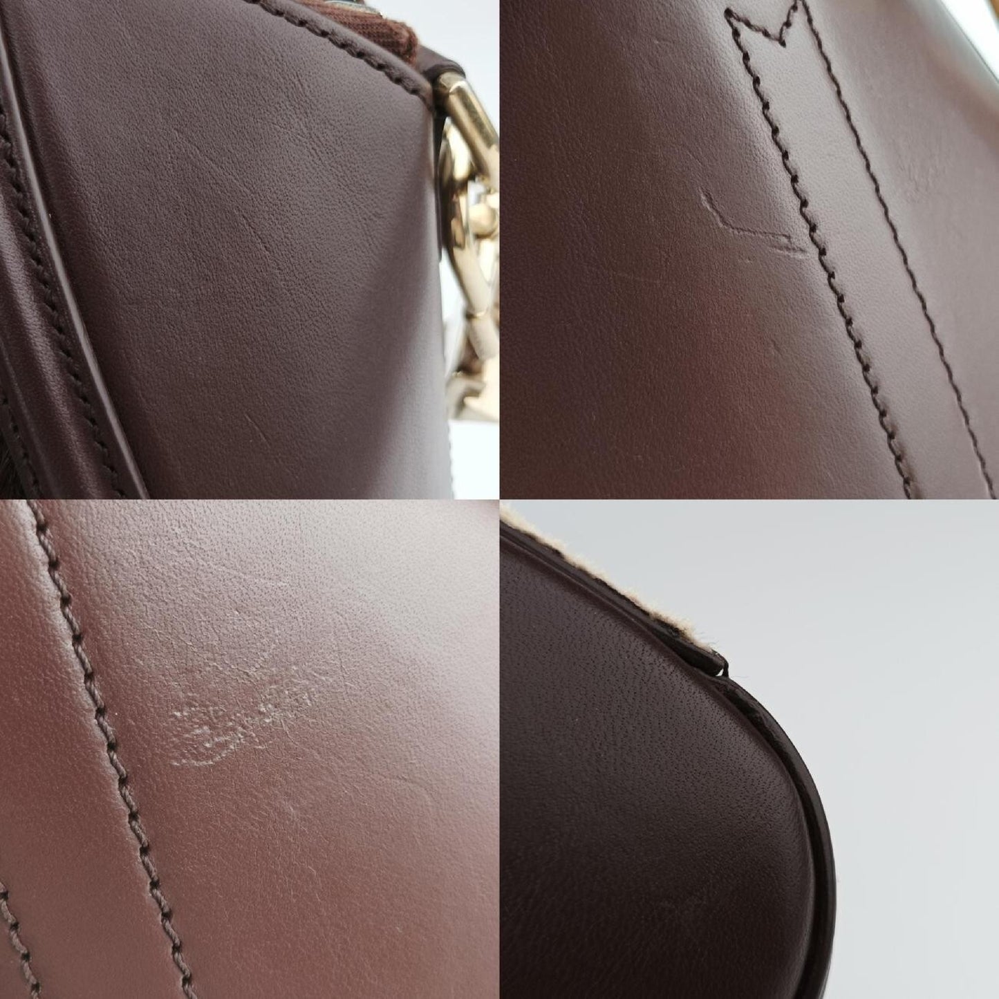 GIVENCHY Antigona Satchel in Cow Print Multicolored Leather and Rabbit Fur 3C1122 Shoulder Bag
