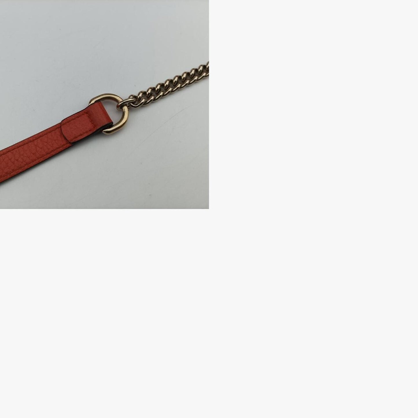 GUCCI Interlocking G Orange Leather Shoulder Bag 510304I027085042
