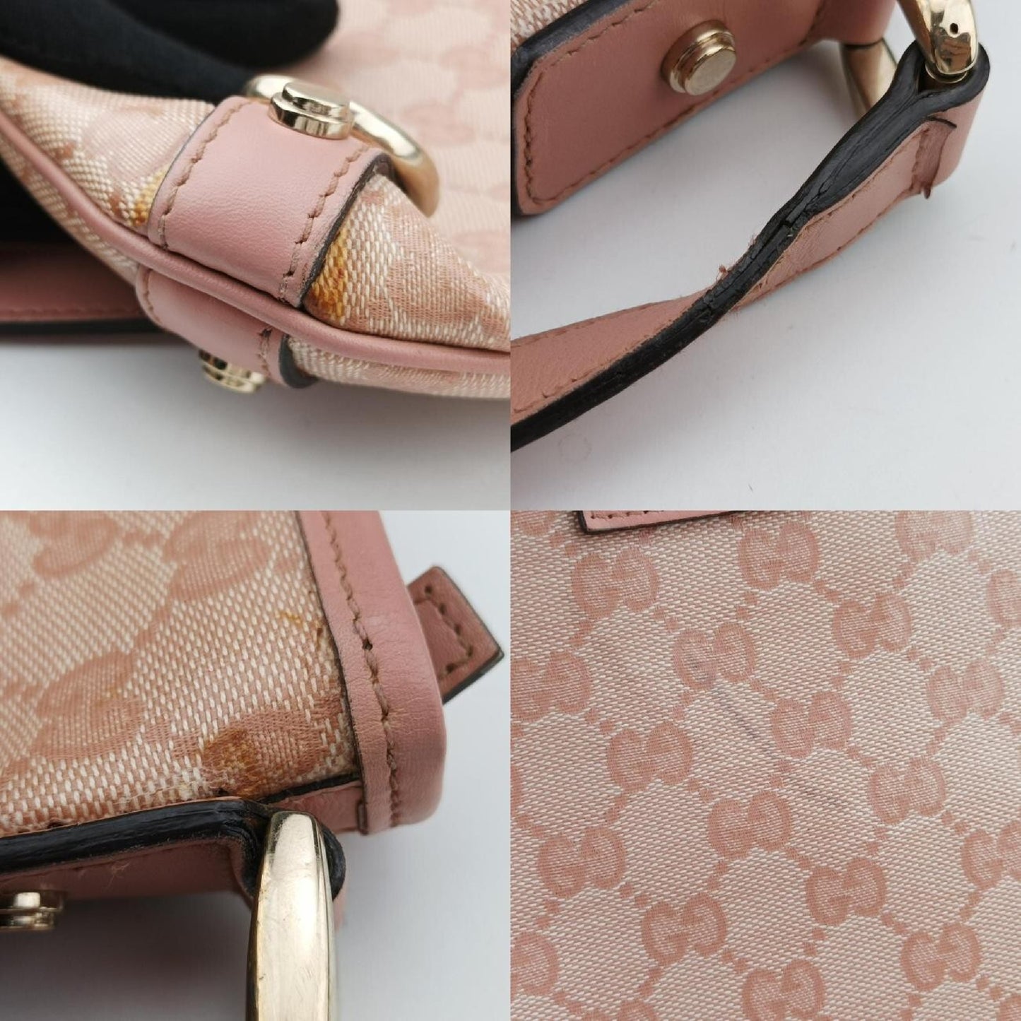 GUCCI Abby Pink Patent 131326D3842357 Shoulder Bag