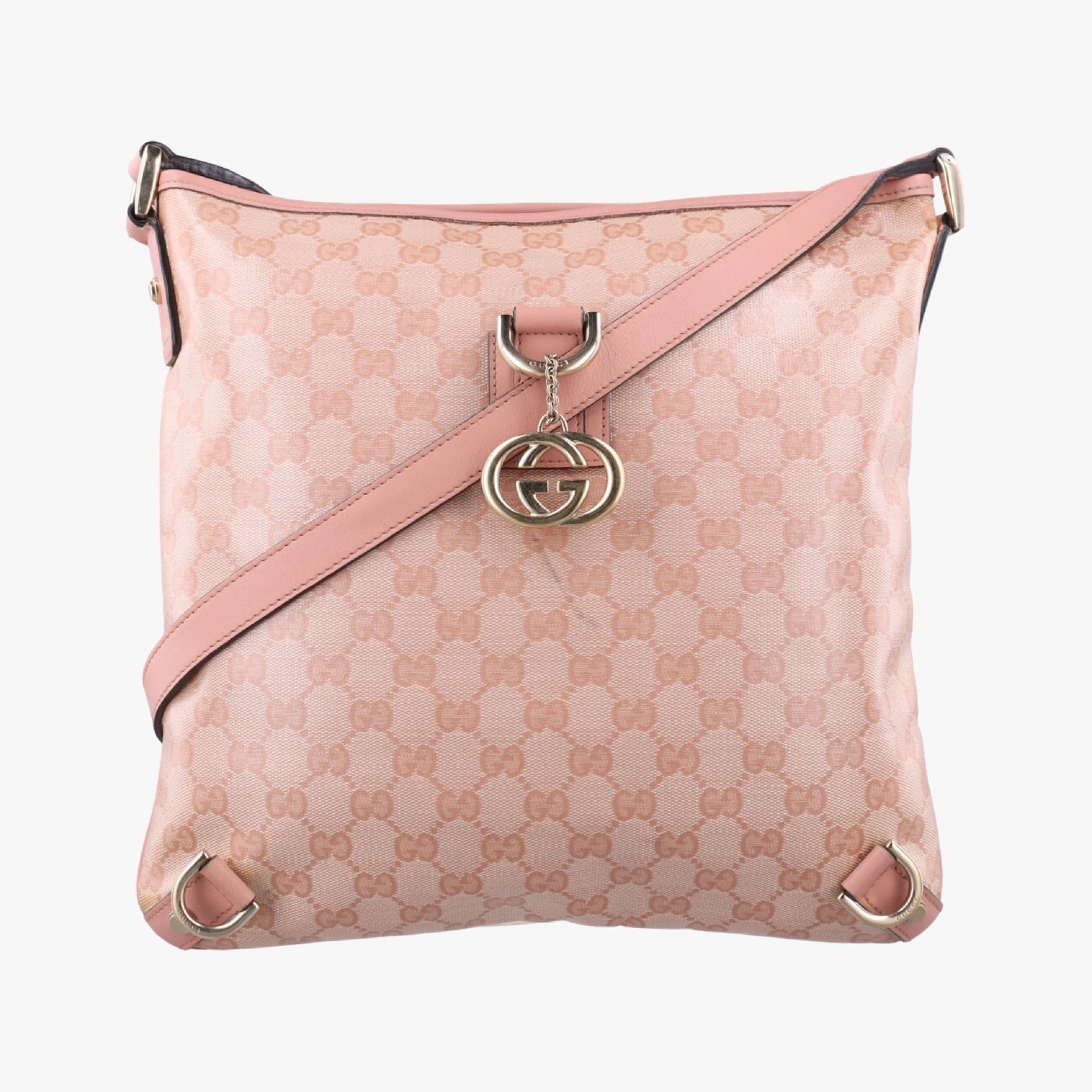 GUCCI Abby Pink Patent 131326D3842357 Shoulder Bag