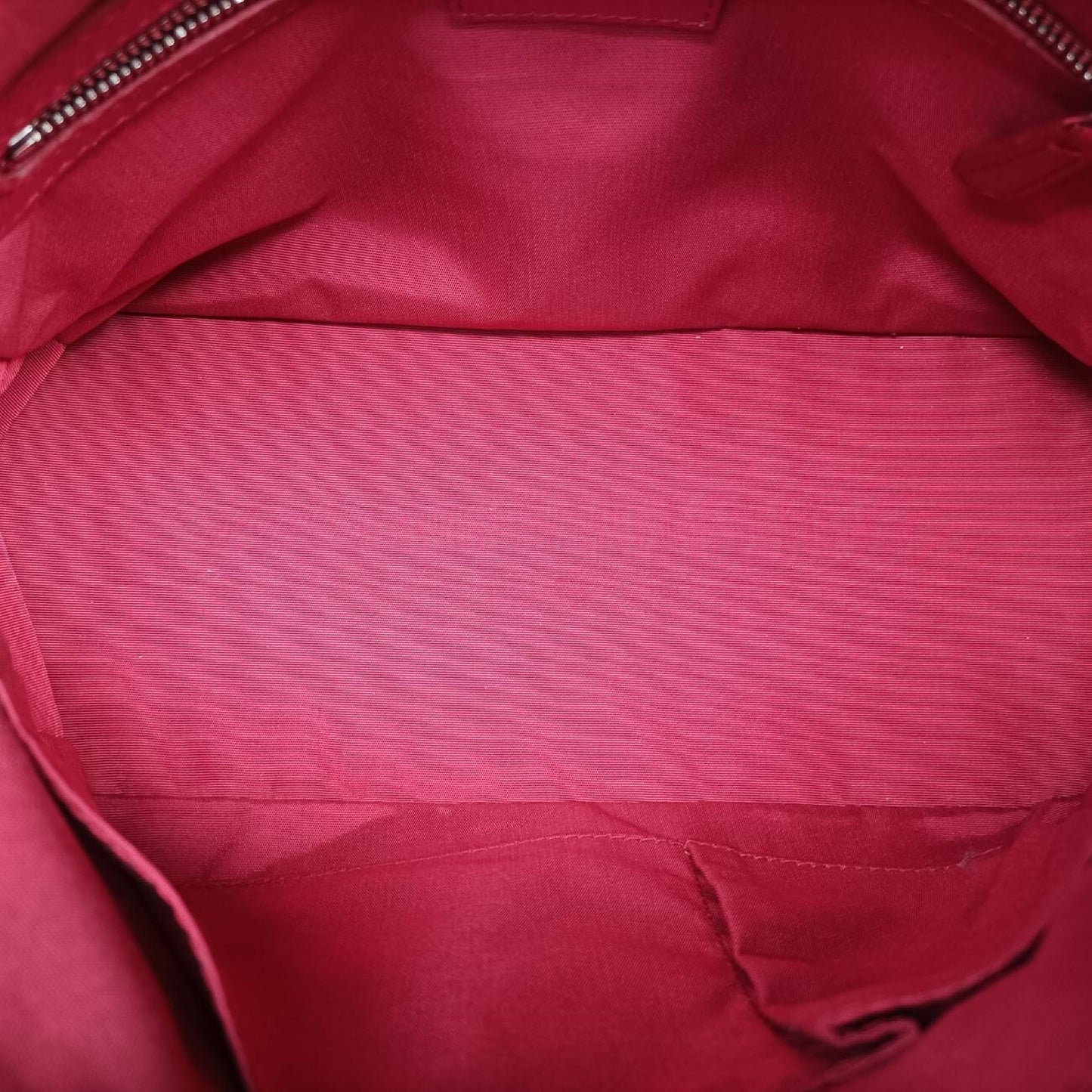 Dior Granville Rose Red Leather 09-BO-0172 Shoulder Bag