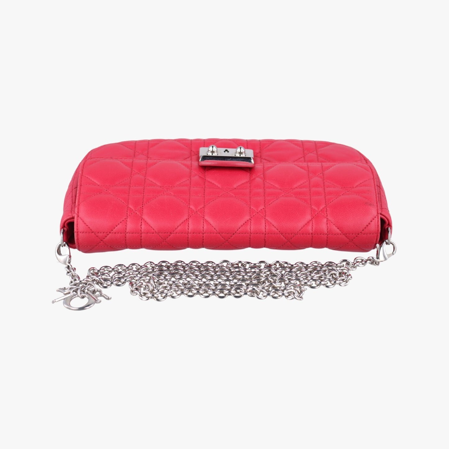 Dior Miss Dior Cannage New Rock Pink Lambskin 12-MA-0173 Shoulder Bag