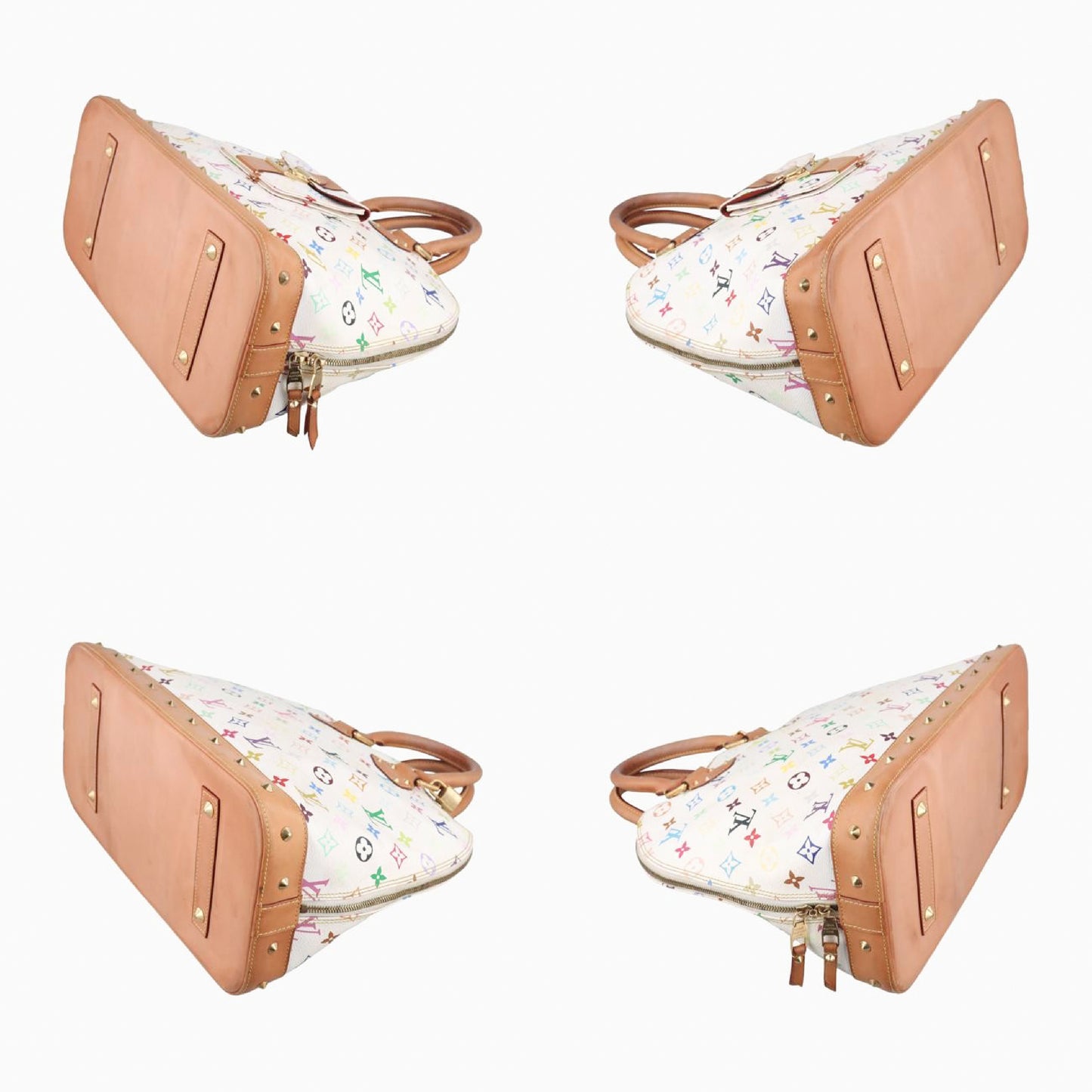 LOUIS VUITTON Alma GM Bron Monogram Multicolore M40441RC1191 Shoulder Bag