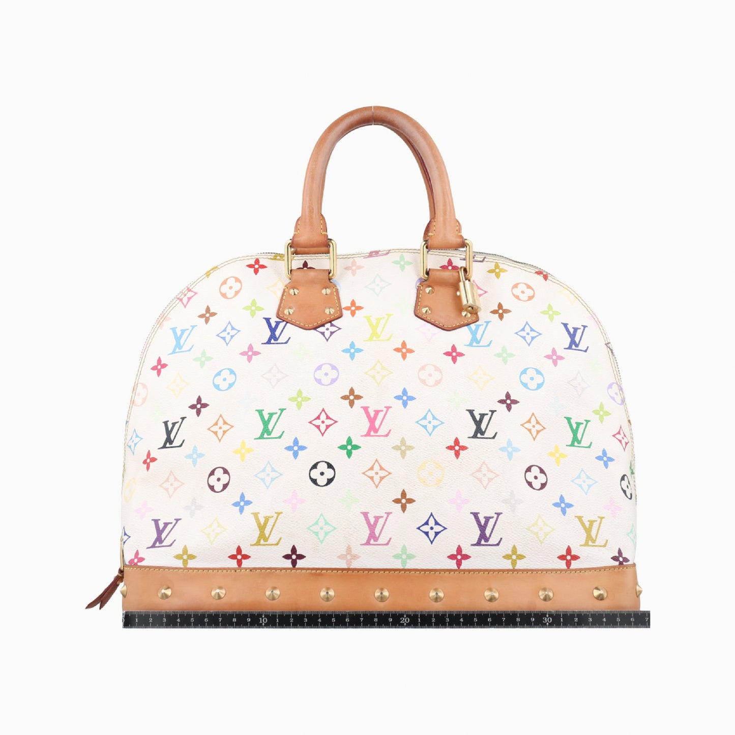 LOUIS VUITTON Alma GM Bron Monogram Multicolore M40441RC1191 Shoulder Bag