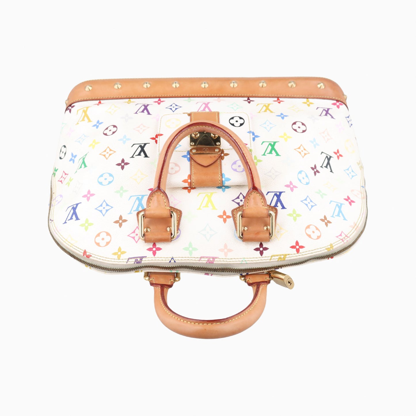 LOUIS VUITTON Alma GM Bron Monogram Multicolore M40441RC1191 Shoulder Bag