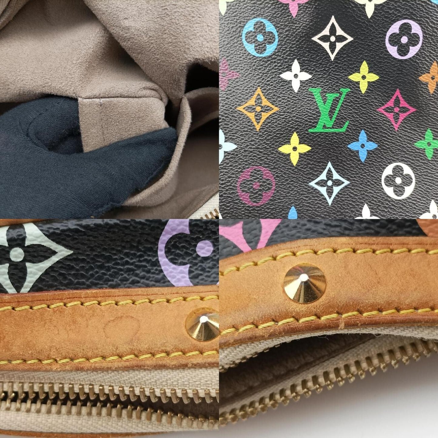 LOUIS VUITTON Monogram Multicolore Boulogne Noir Monogram Multicolore M92638 Shoulder Bag