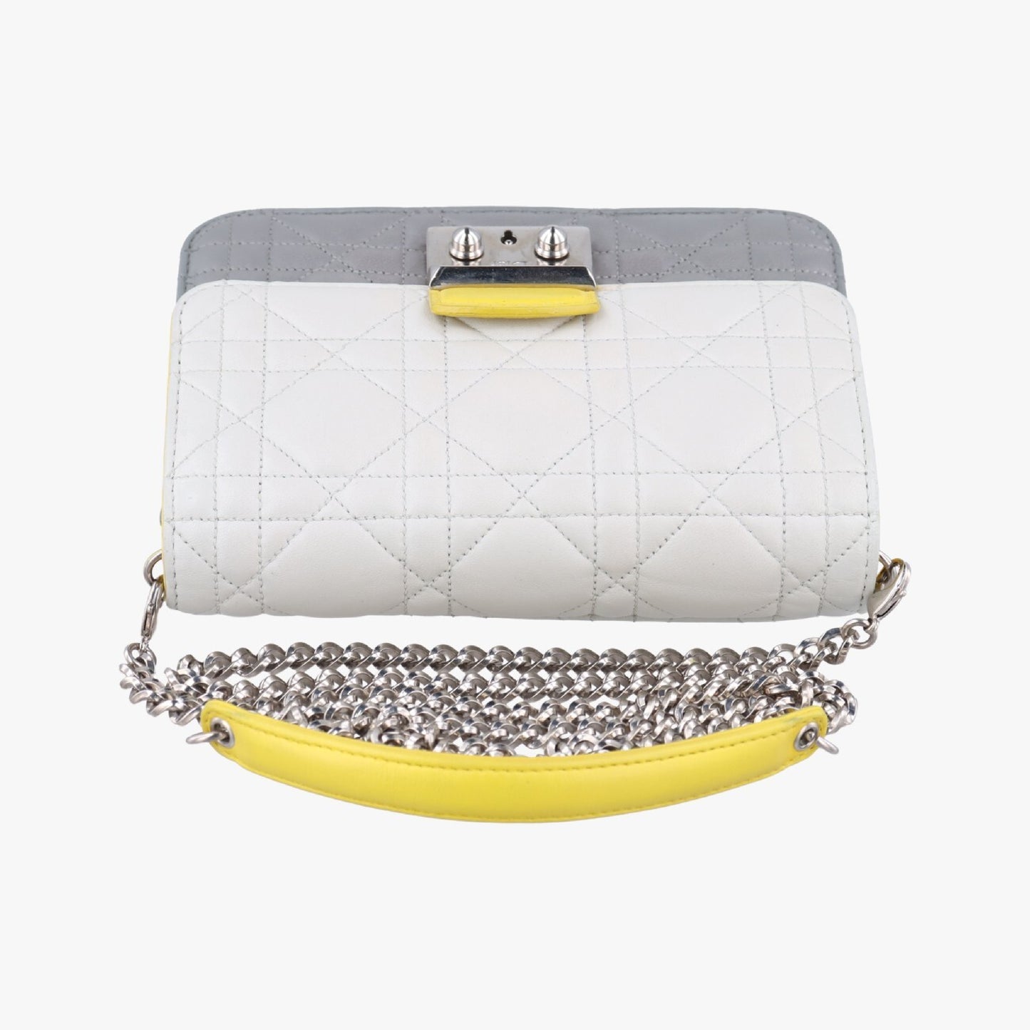 Dior Miss Dior Promenade Clutch with Chain, Multicolored Lambskin, 12-MA-0115 Shoulder Bag