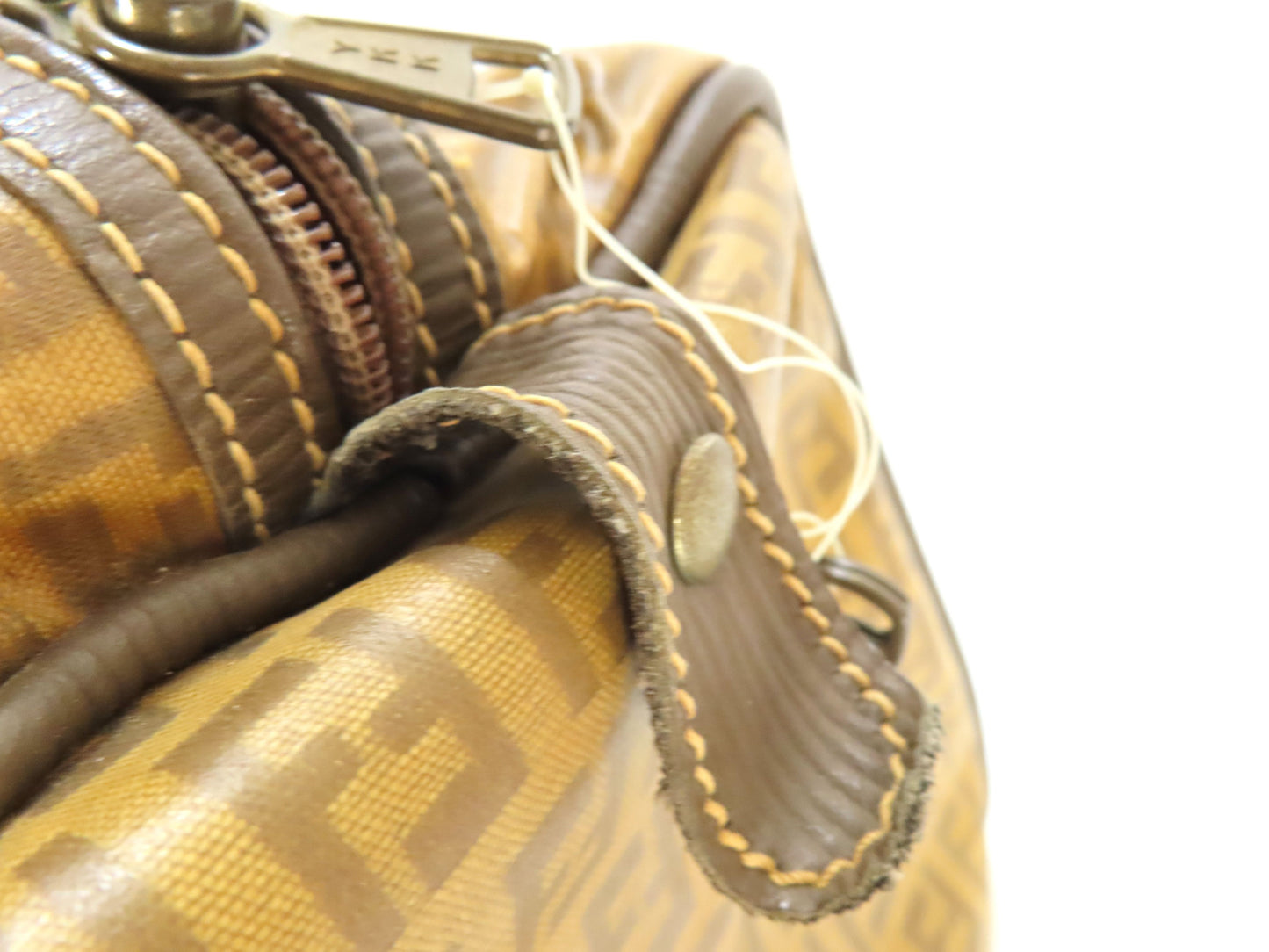 FENDI Zucchino PVC Boston Bag Boston Bag