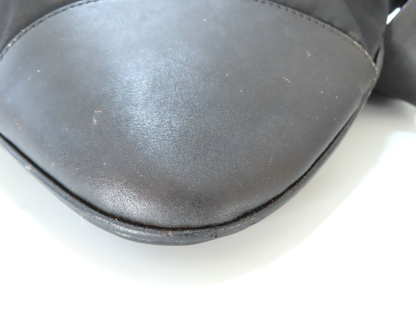 PRADA Nylon Tessuto x Leather Shoulder Bag Shoulder Bag