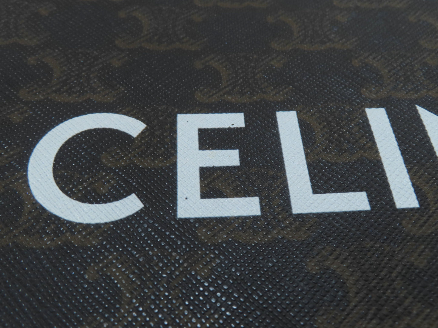 CELINE Triomphe Mini Vertical Cabas Shoulder Bag