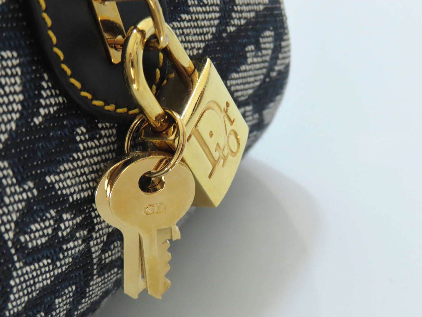 Dior Trotter Double Saddle Bag with Cadena and 2 Keys
