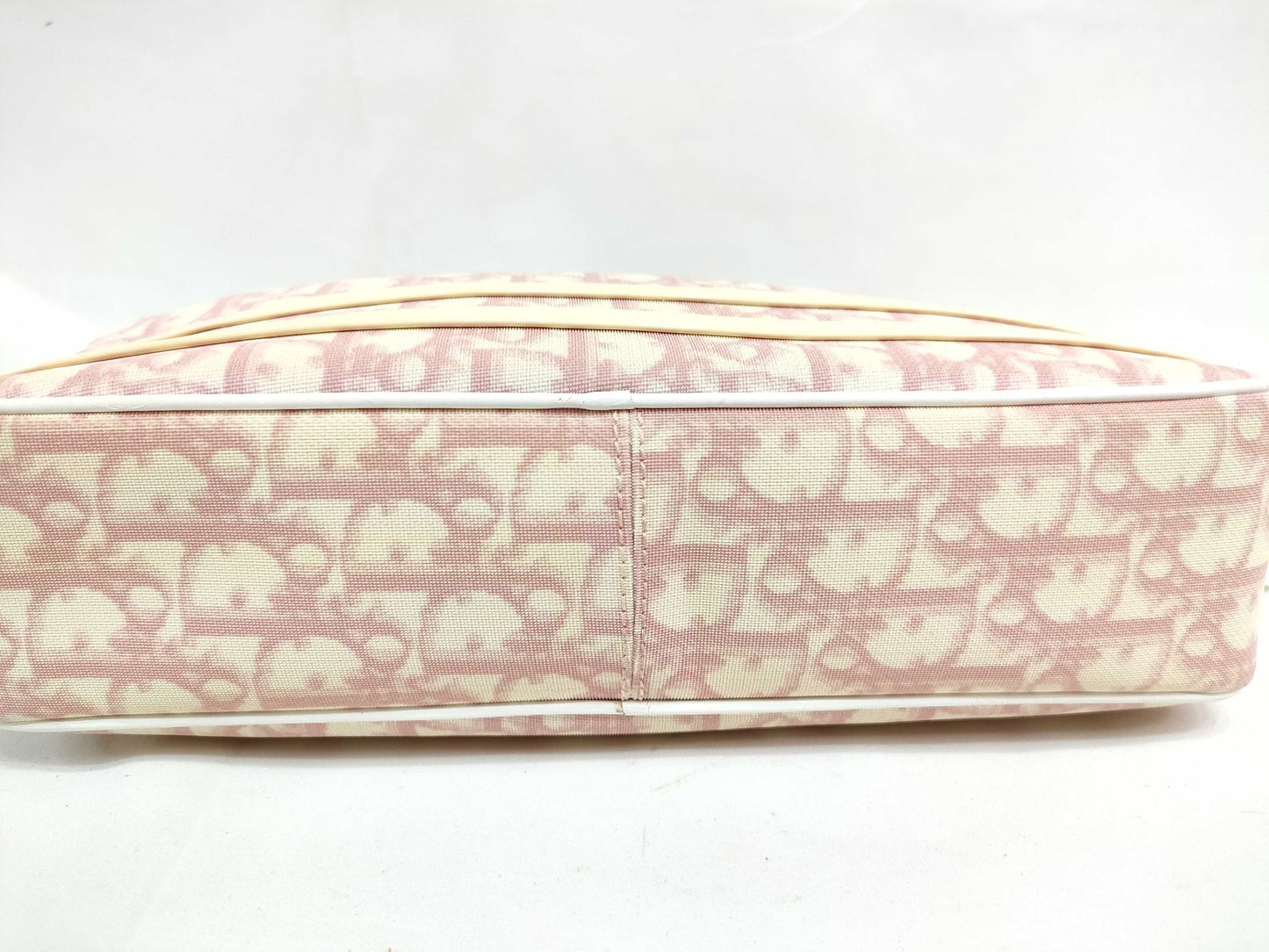 Dior Trotter Trotter Shoulder Bag Pink Enamel Shoulder Bag