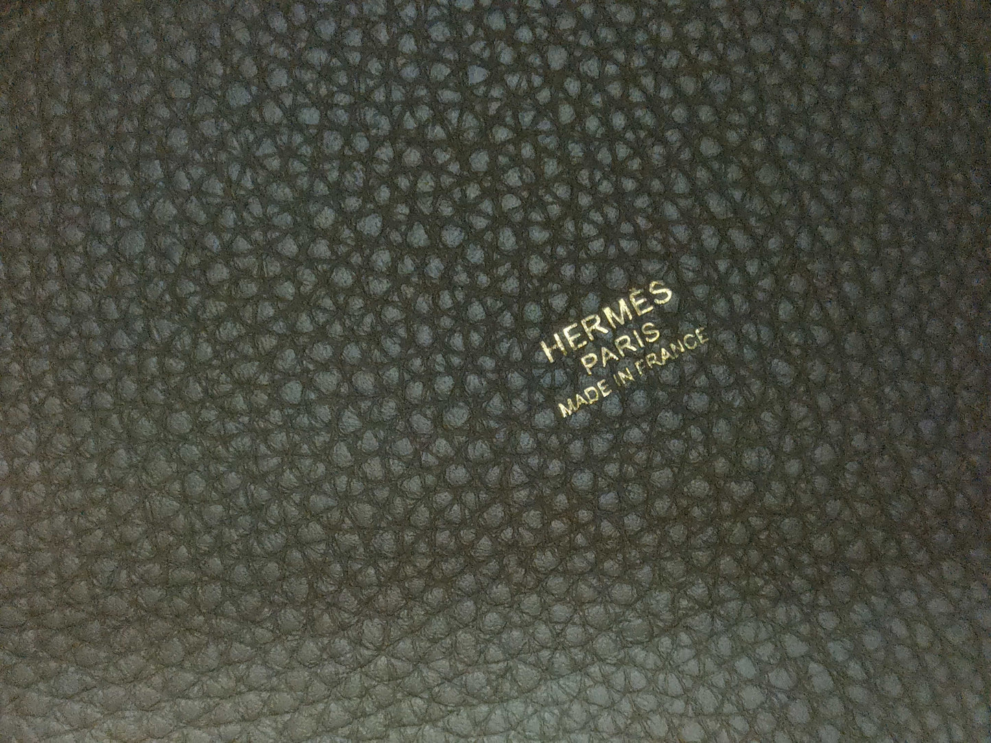 HERMES Picotin Lock PM Etoupe Handbag