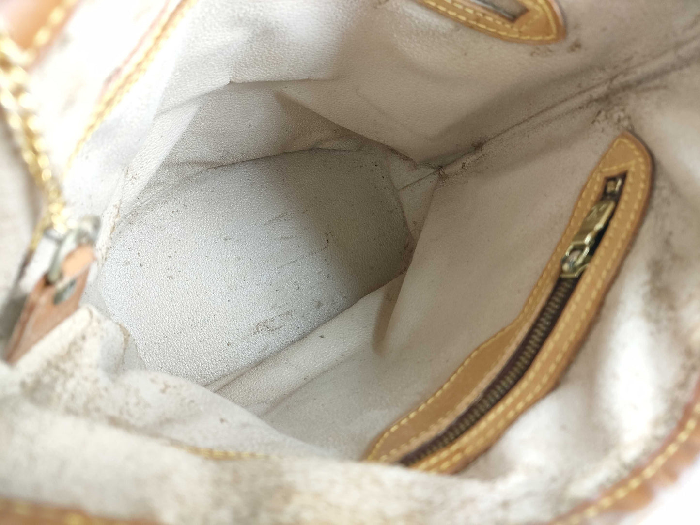LOUIS VUITTON M42238 Monogram Louis Vuitton Bucket PM Tote Bag