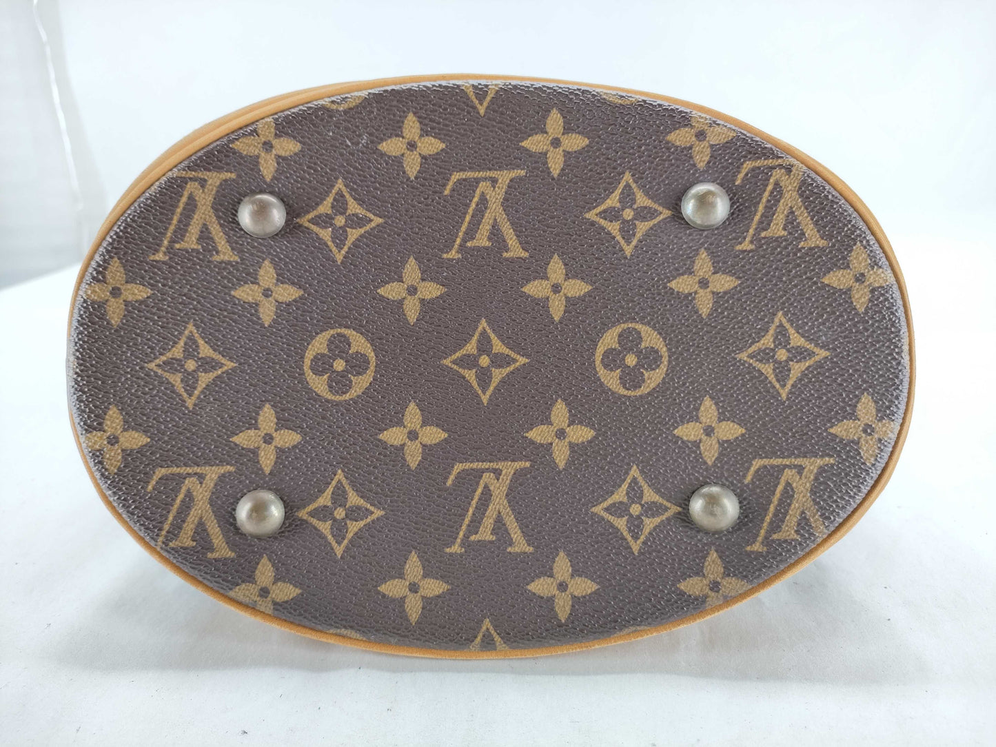 LOUIS VUITTON M42238 Monogram Louis Vuitton Bucket PM Tote Bag