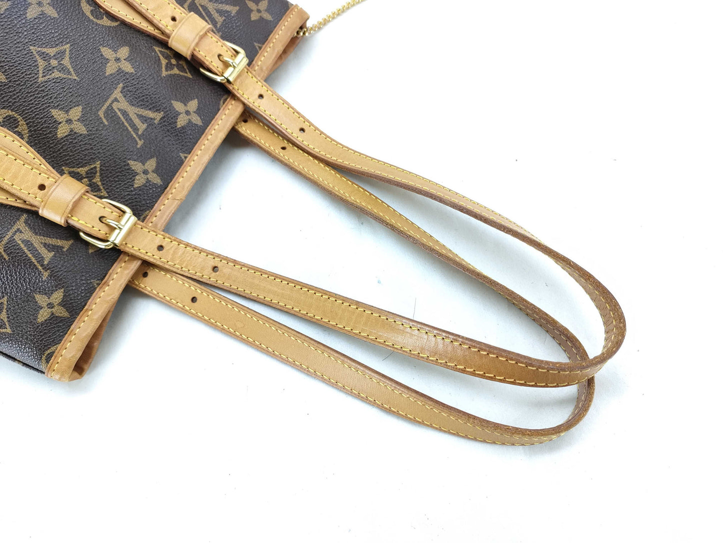 LOUIS VUITTON M42238 Monogram Louis Vuitton Bucket PM Tote Bag
