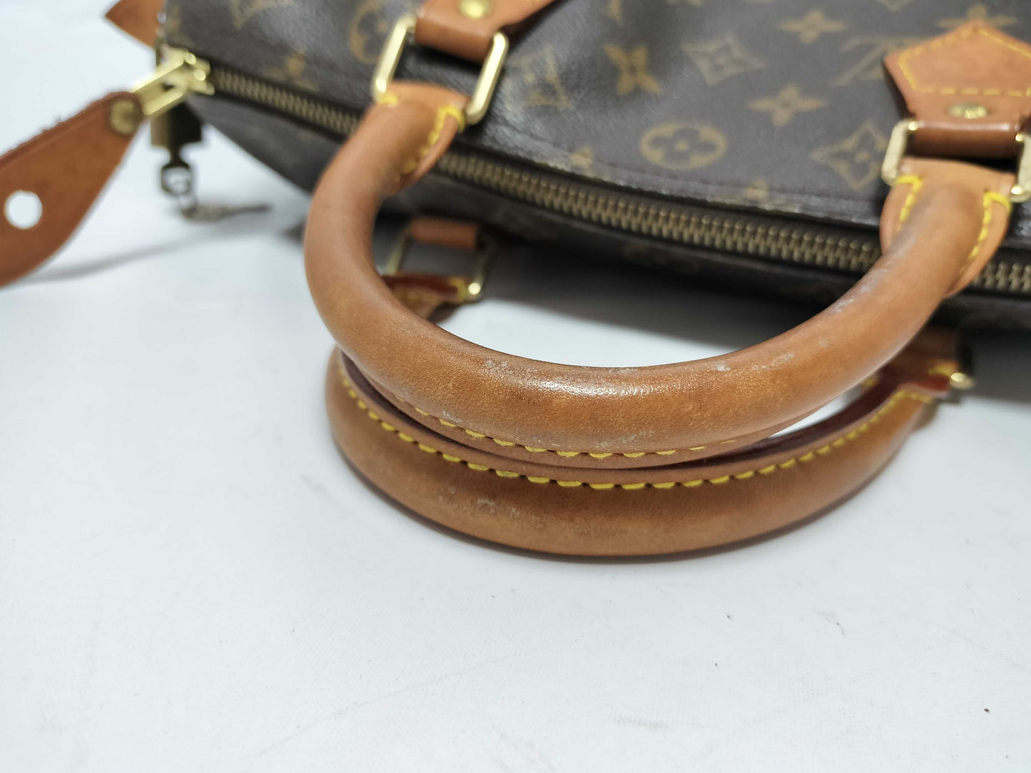 LOUIS VUITTON M41526 Monogram Louis Vuitton Spidey 30 Boston Bag