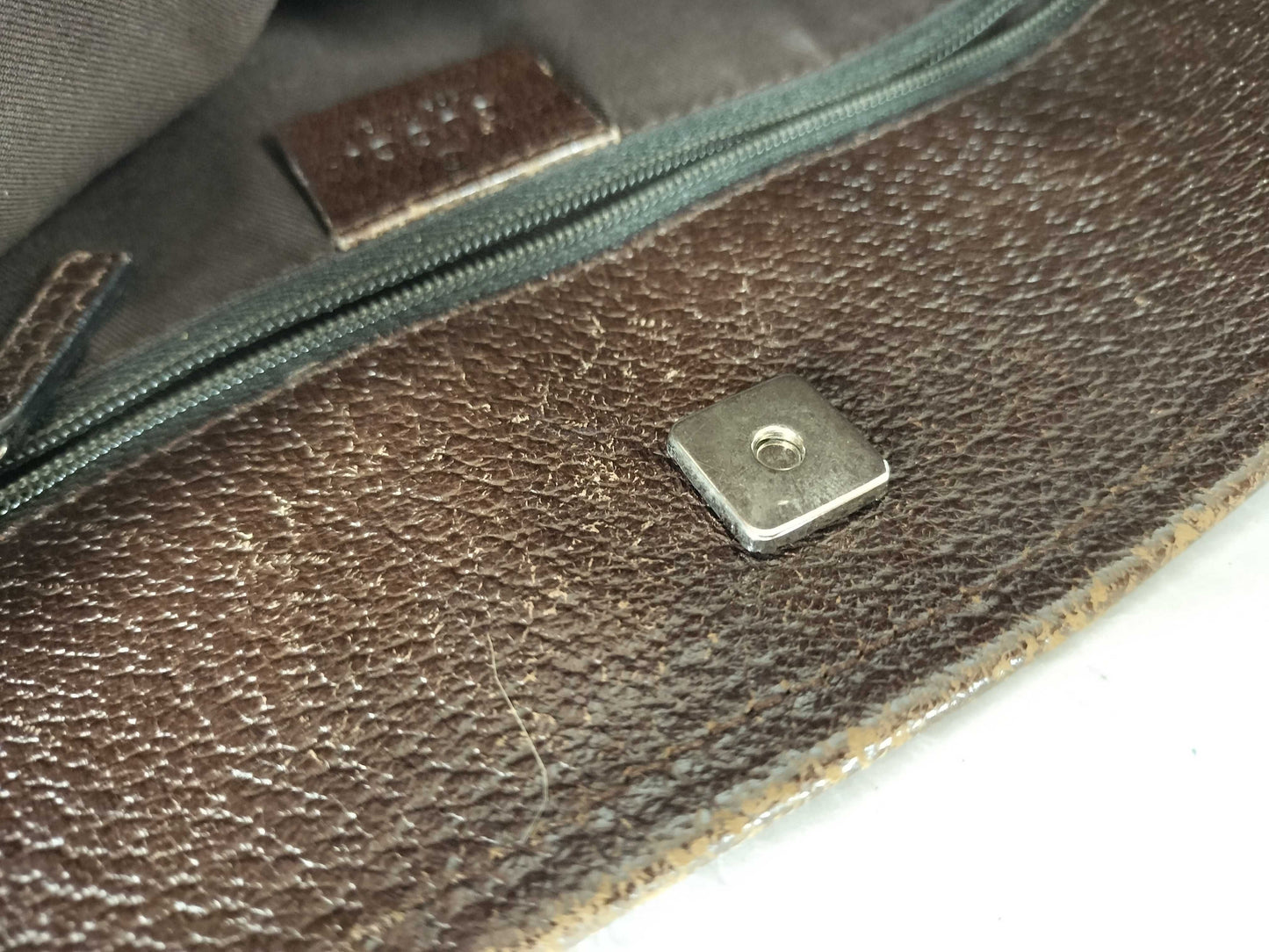 GUCCI GG Canvas Shoulder Bag 120842