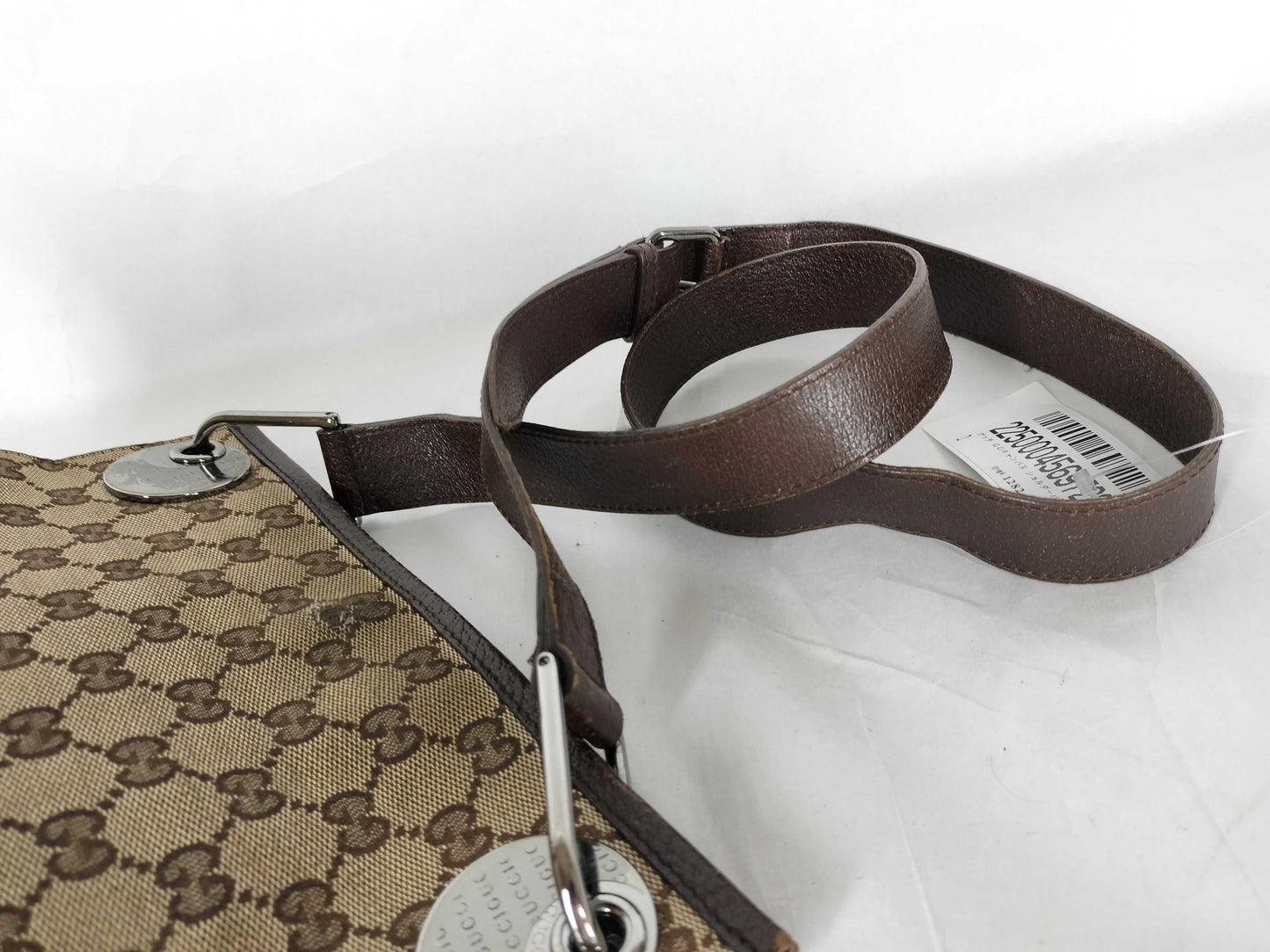 GUCCI GG Canvas Shoulder Bag 120842
