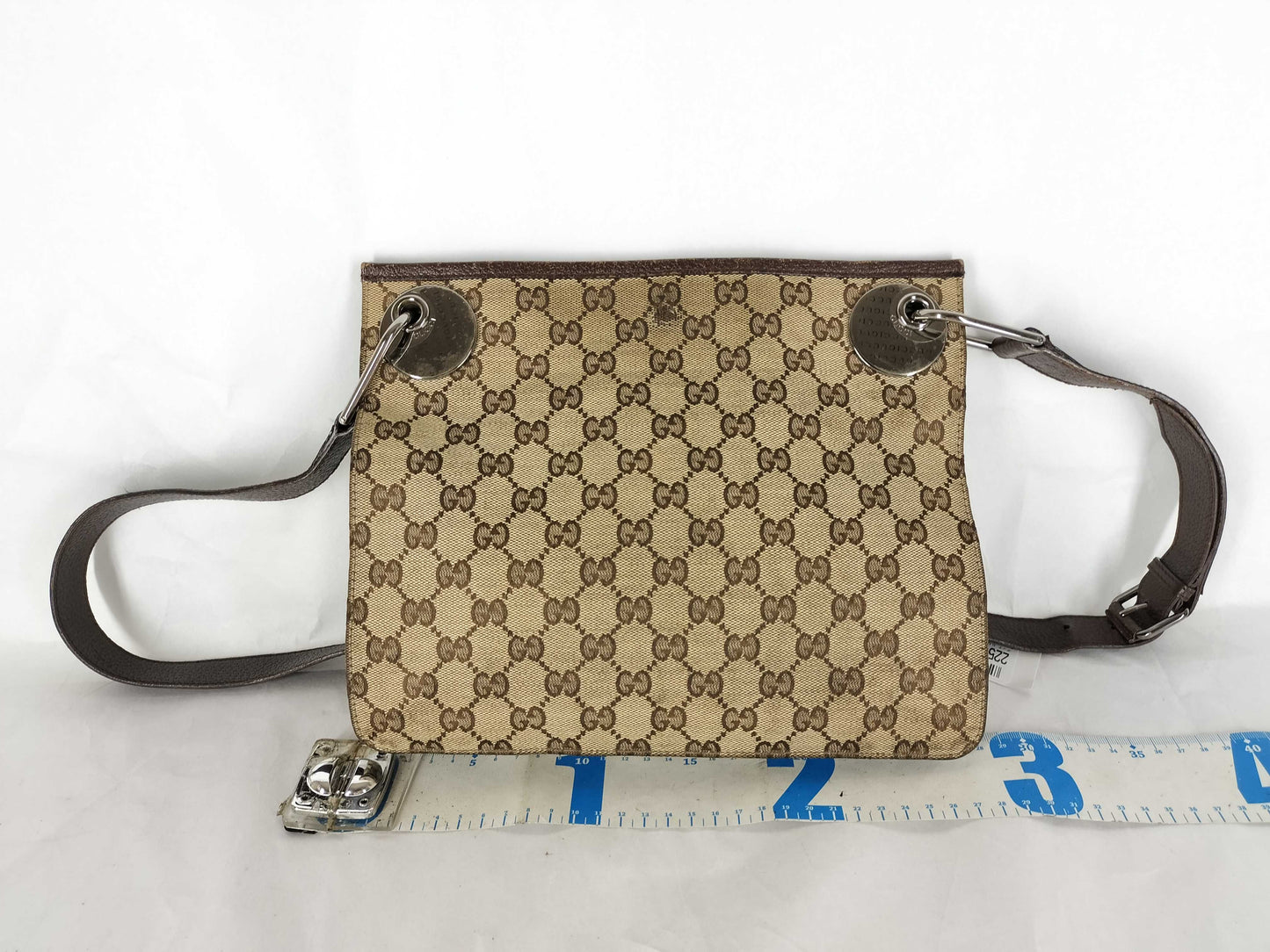 GUCCI GG Canvas Shoulder Bag 120842