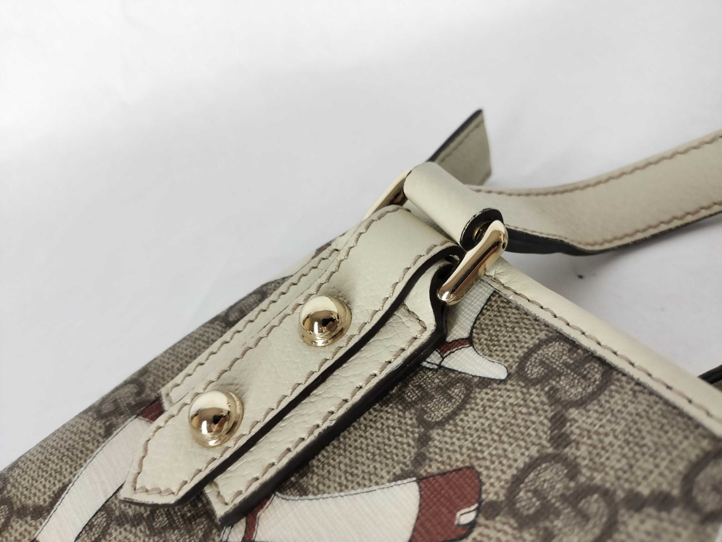 GUCCI GG Supreme Boots Pattern Shoulder Bag 257246 Shoulder Bag