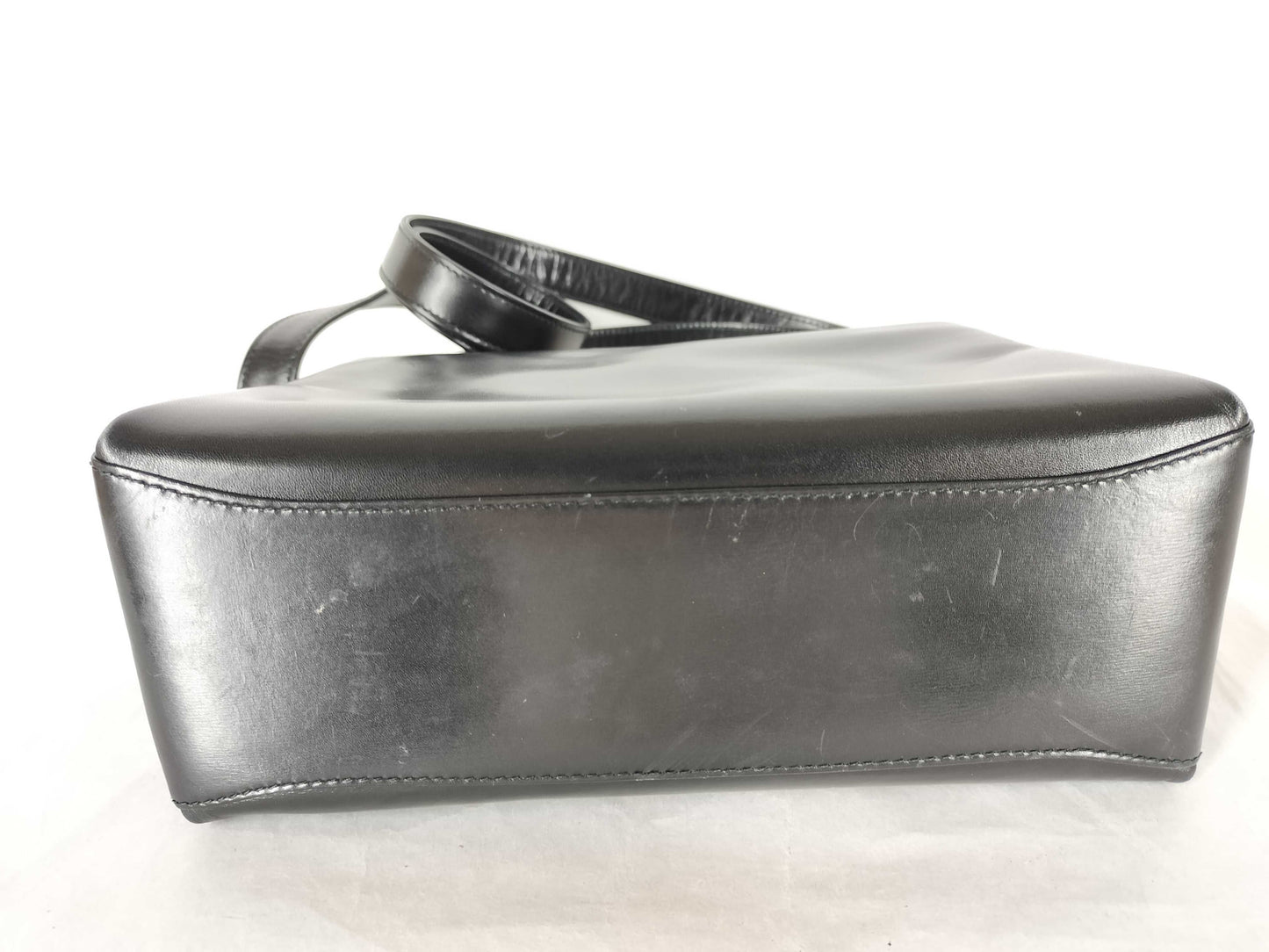 GUCCI Bamboo 2-Way Handbag Black