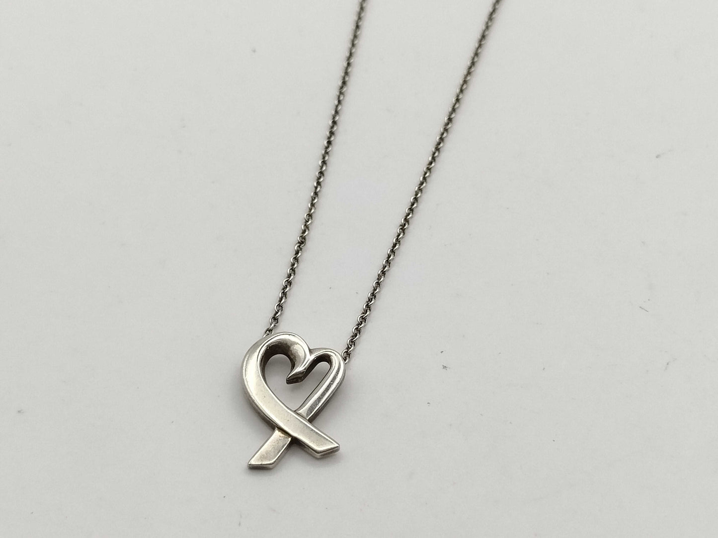 Tiffany & Co. Loving Heart Tiffany Paloma Picasso Open Heart Necklace SV925 Necklace