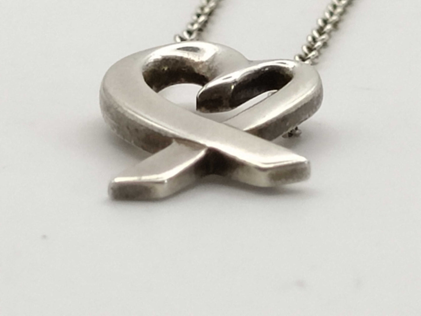Tiffany & Co. Loving Heart Tiffany Paloma Picasso Open Heart Necklace SV925 Necklace