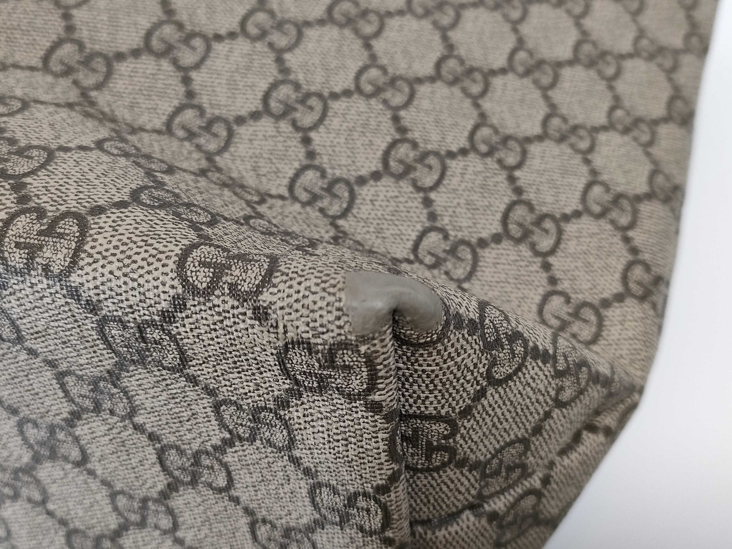 GUCCI GG Supreme GUCCI Gucci Tote Bag Handbag GG Supreme Brown Beige Tote Bag