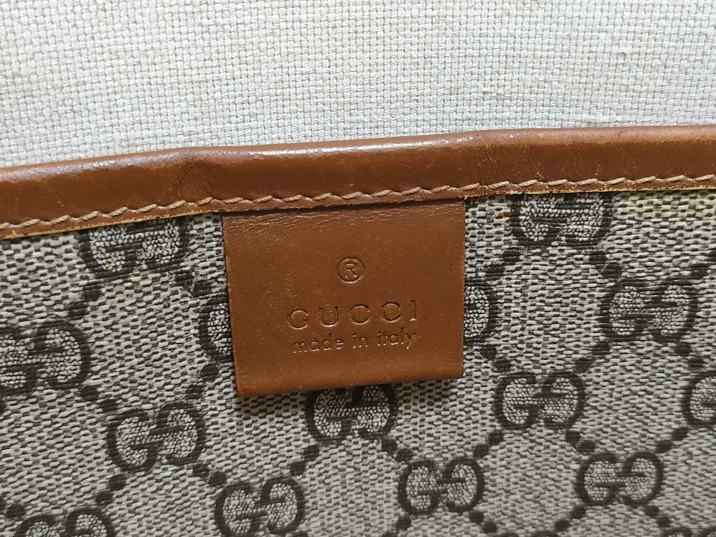 GUCCI GG Supreme GUCCI Gucci Tote Bag Handbag GG Supreme Brown Beige Tote Bag