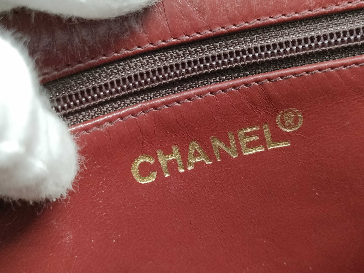 CHANEL Matelasse Lambskin Chain Shoulder Bag