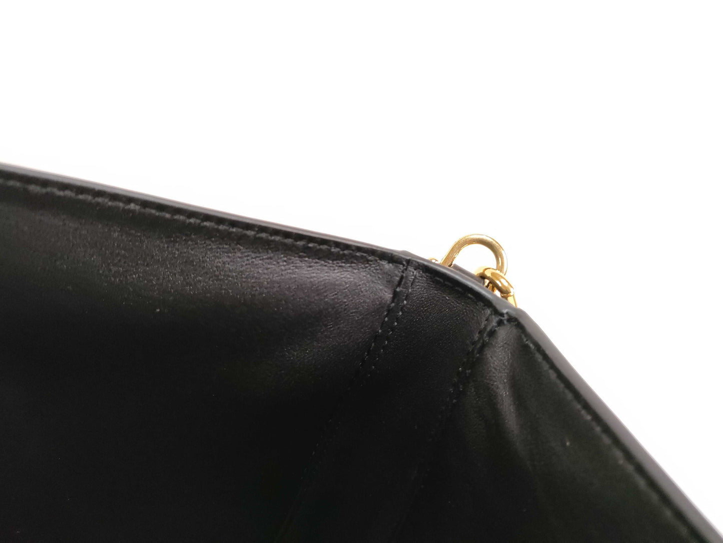 CELINE Medium Camille 16 Shoulder Bag in Black Leather