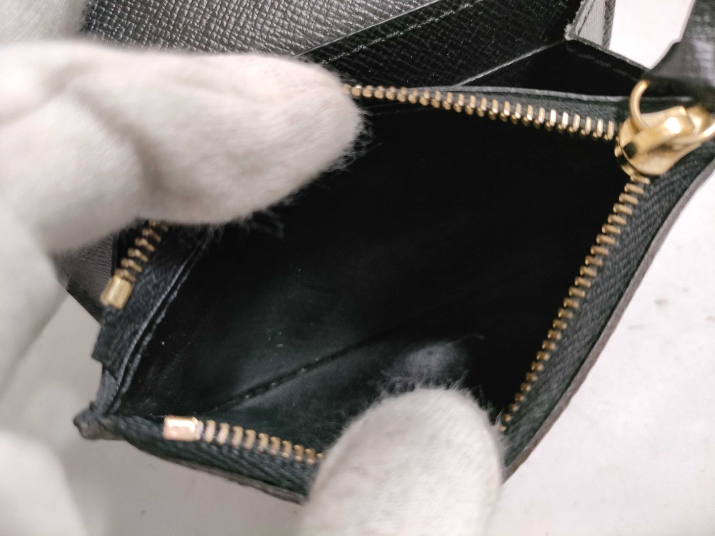 LOUIS VUITTON Monogram Reverse Porte Monnaie Rosalie M82333 RFID Wallet