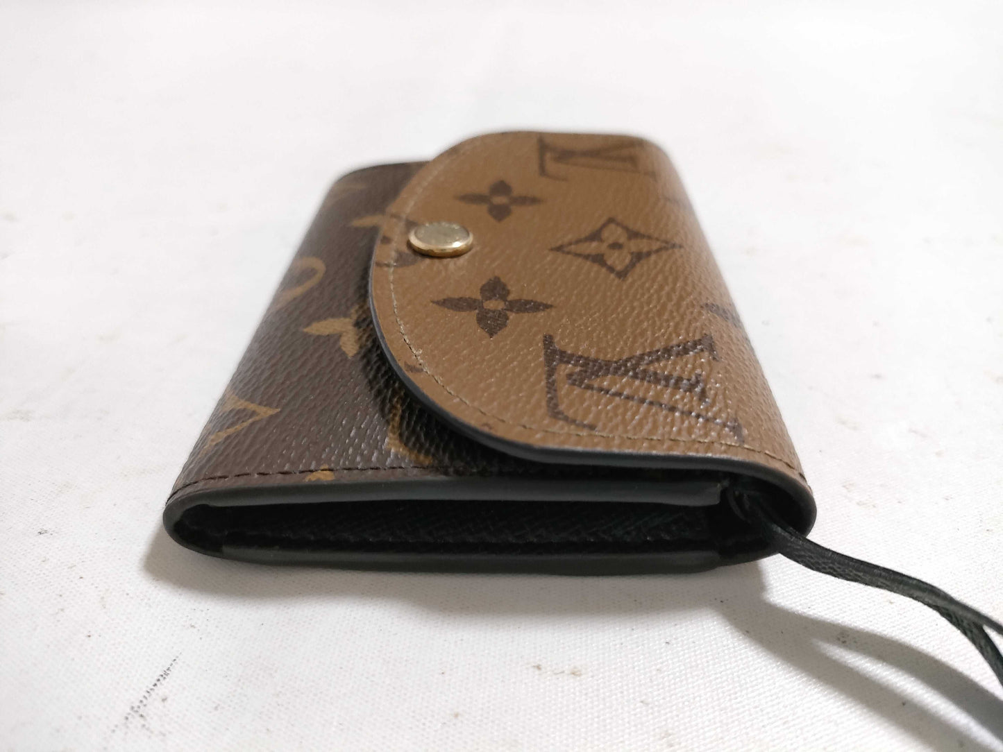 LOUIS VUITTON Monogram Reverse Porte Monnaie Rosalie M82333 RFID Wallet