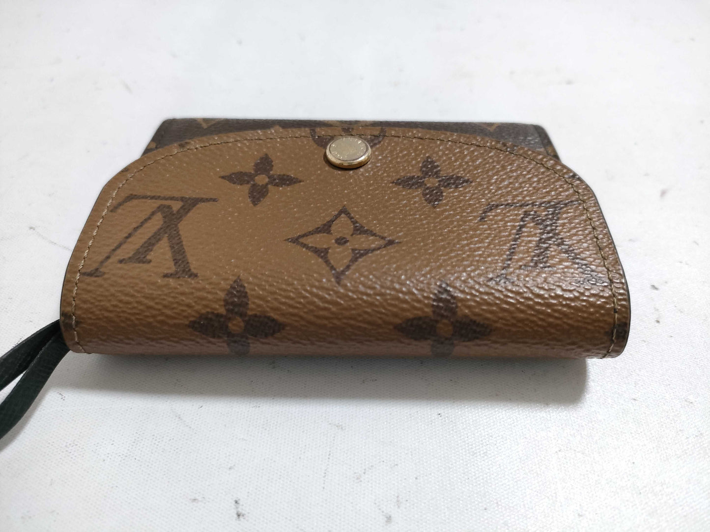 LOUIS VUITTON Monogram Reverse Porte Monnaie Rosalie M82333 RFID Wallet