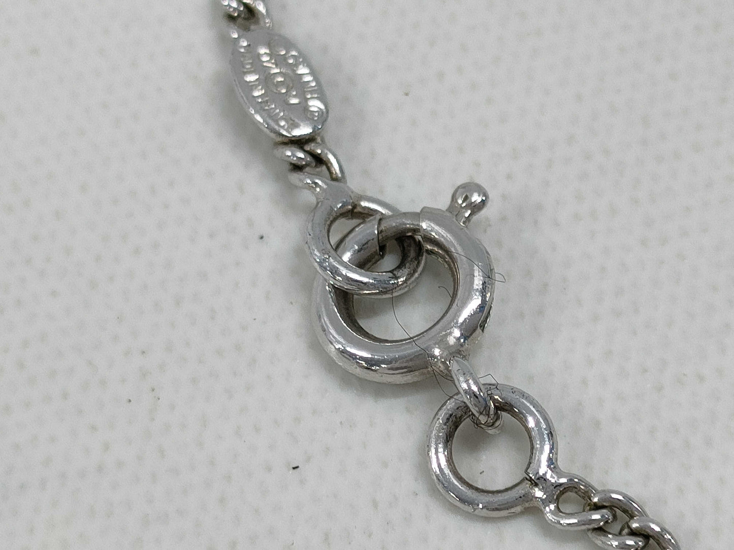 CHANEL Coco Mark Rhinestone Necklace 07V Necklace